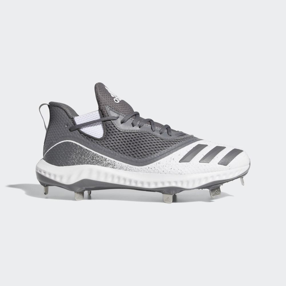 Adidas Men's Icon V Bounce Baseball Cleats Grey/White Ireland G28250